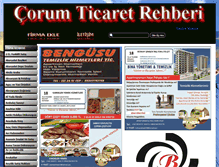 Tablet Screenshot of corumticaretrehberi.com